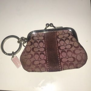 Coach coin bag
